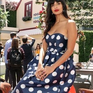 chi chi polka dot dress